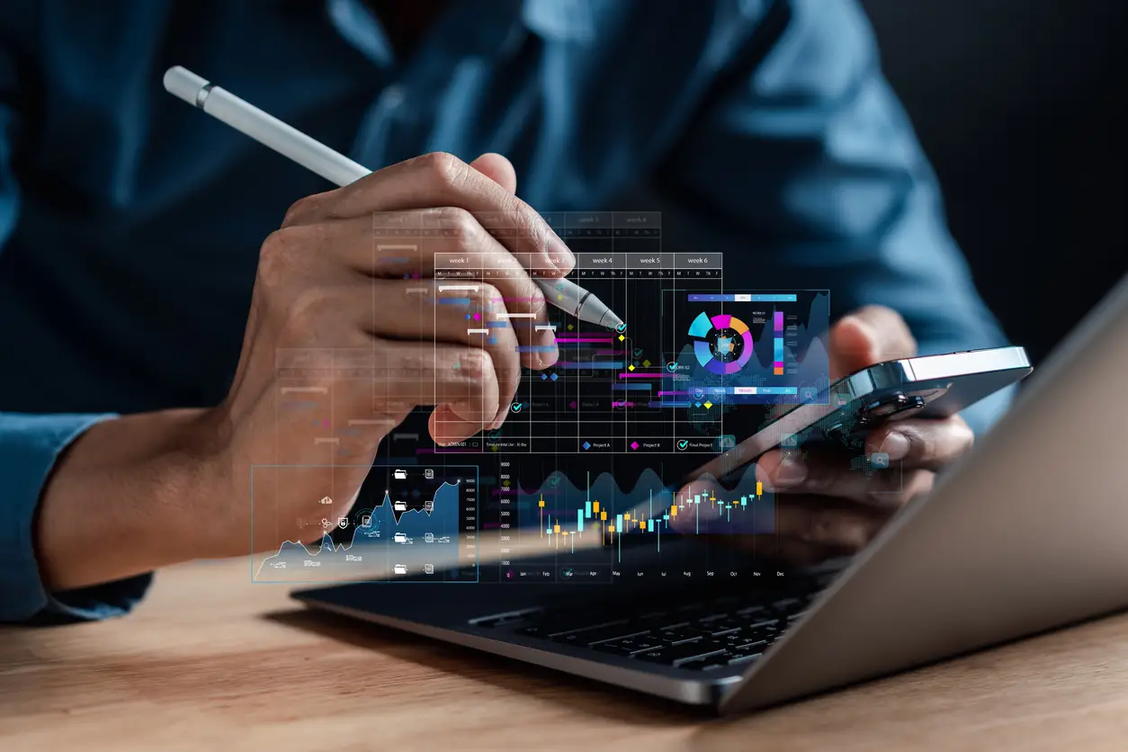 Checklist Planning work schedule business analytics and Data Management System